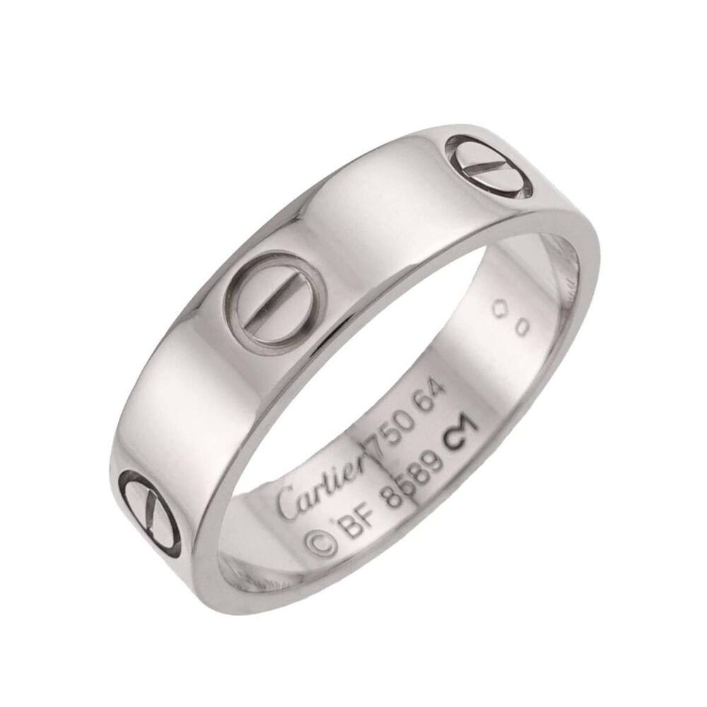 Cartier Love Ring #64, 18K WG (White Gold 750)